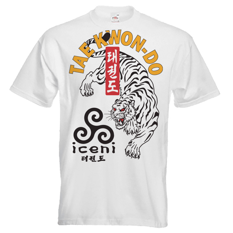 NEW! Something for the summer! ICENI Taekwondo Tiger Tshirt