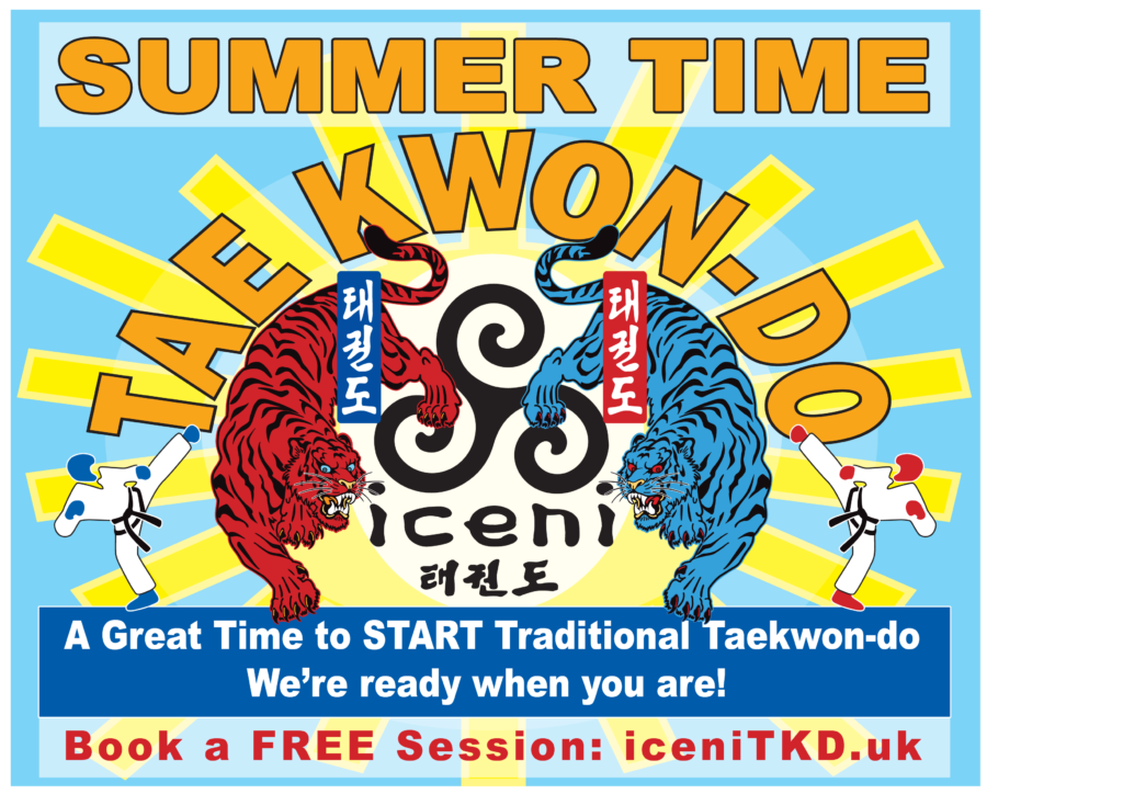 Summer is a Great Time to START Traditional Taekwon-do Training with us, we're ready when you are