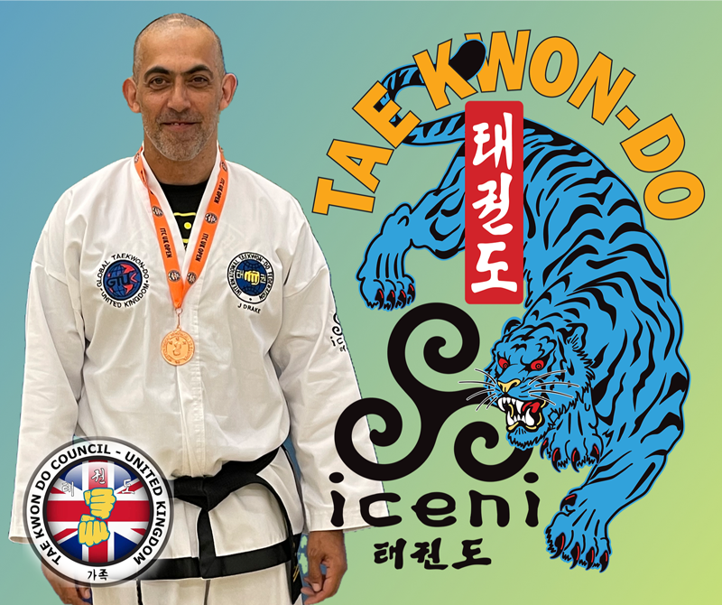 Congratulations to Mr Drake, on representing ICENI Taekwon-do at the ITC UK open in Birmingham.