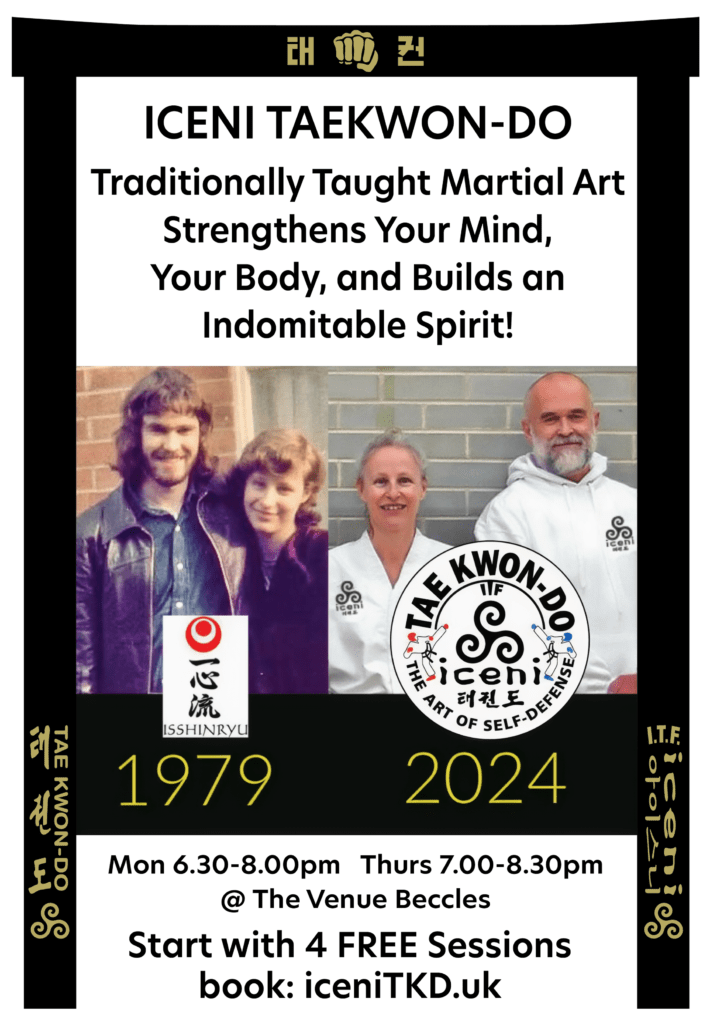 Traditional Taekwon-do training is perfect for over 40s